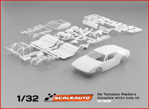 DE TOMASO PANTERA Gr. 3 WHITE BODY KIT – Actual Slot