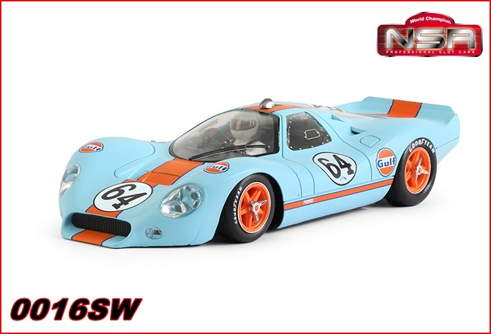 FORD P68 ALAN MANN (GULF LIMITED EDITION) – Actual Slot